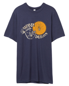 Fish Light Unisex T-Shirt - Navy Blue