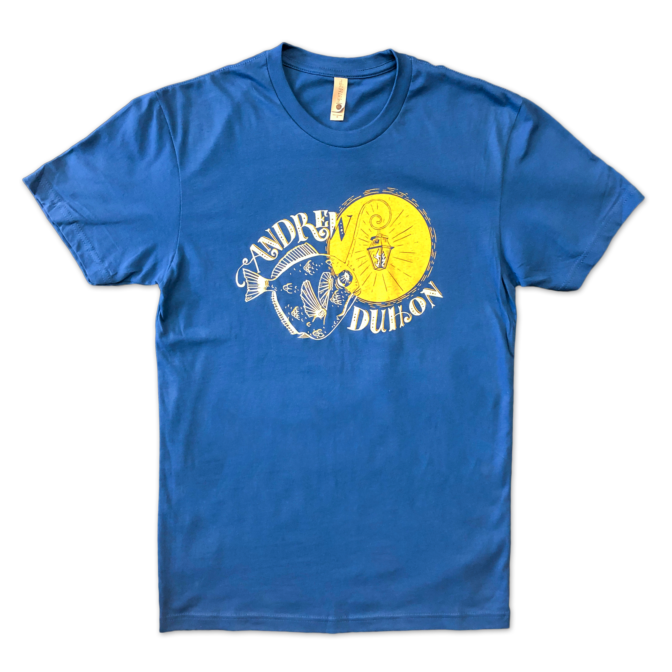 Unisex Fish Light T-Shirt - Cool Blue